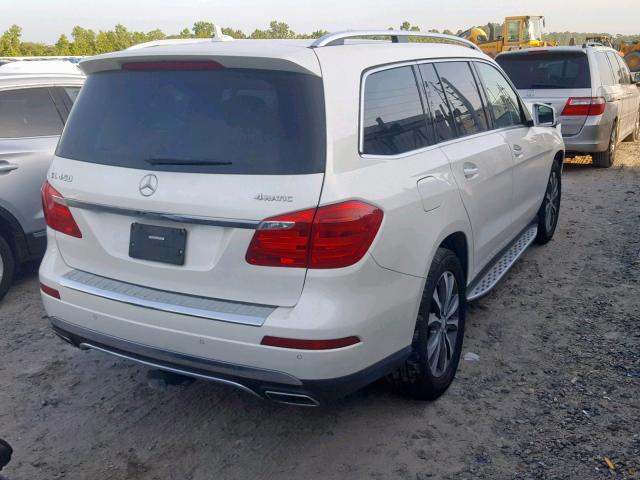 4JGDF6EE6GA636591 - 2016 MERCEDES-BENZ GL 450 4MA WHITE photo 4