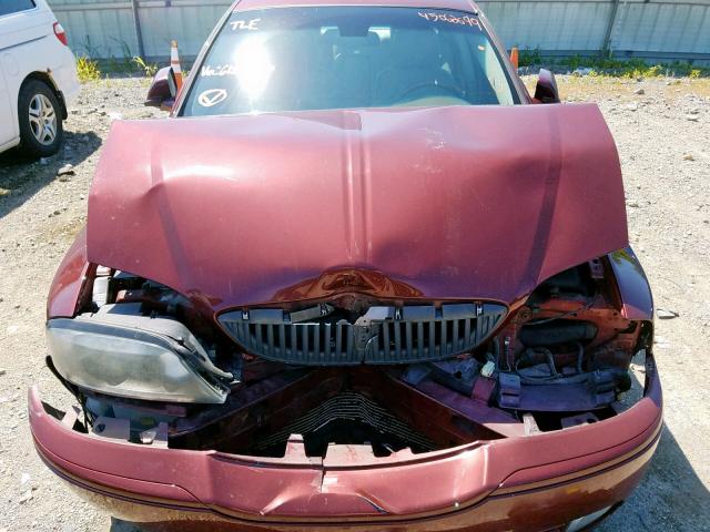 1LNHM87A64Y618382 - 2004 LINCOLN LS 栗色 照片 7