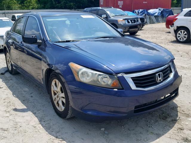 1HGCP26449A094035 - 2009 HONDA ACCORD LXP BLUE photo 1