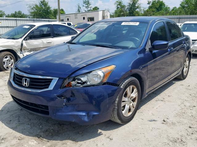 1HGCP26449A094035 - 2009 HONDA ACCORD LXP BLUE photo 2