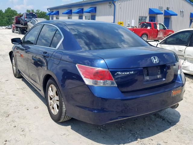 1HGCP26449A094035 - 2009 HONDA ACCORD LXP BLUE photo 3