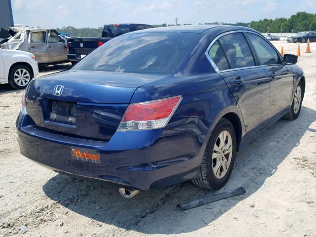 1HGCP26449A094035 - 2009 HONDA ACCORD LXP BLUE photo 4