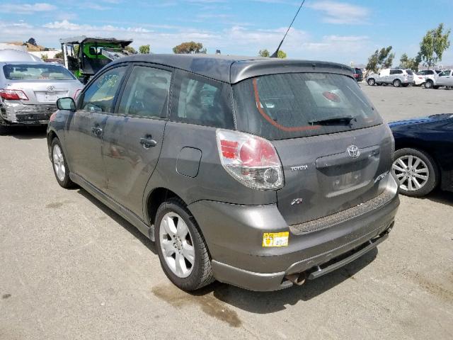 2T1KR30E66C583295 - 2006 TOYOTA COROLLA MA CHARCOAL photo 3