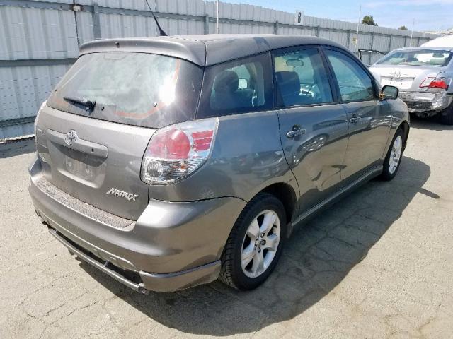 2T1KR30E66C583295 - 2006 TOYOTA COROLLA MA CHARCOAL photo 4