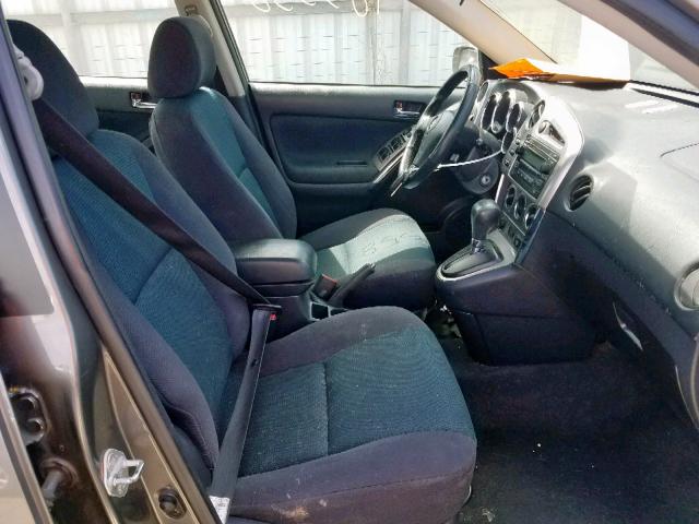 2T1KR30E66C583295 - 2006 TOYOTA COROLLA MA CHARCOAL photo 5