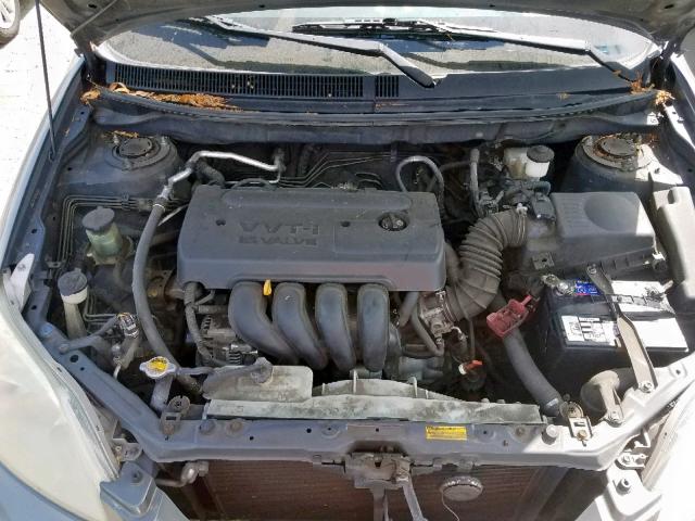 2T1KR30E66C583295 - 2006 TOYOTA COROLLA MA CHARCOAL photo 7