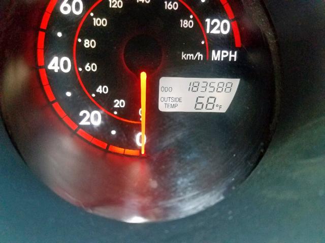 2T1KR30E66C583295 - 2006 TOYOTA COROLLA MA CHARCOAL photo 8