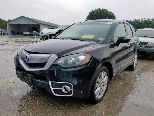 5J8TB1H27CA004517 - 2012 ACURA RDX BLACK photo 2