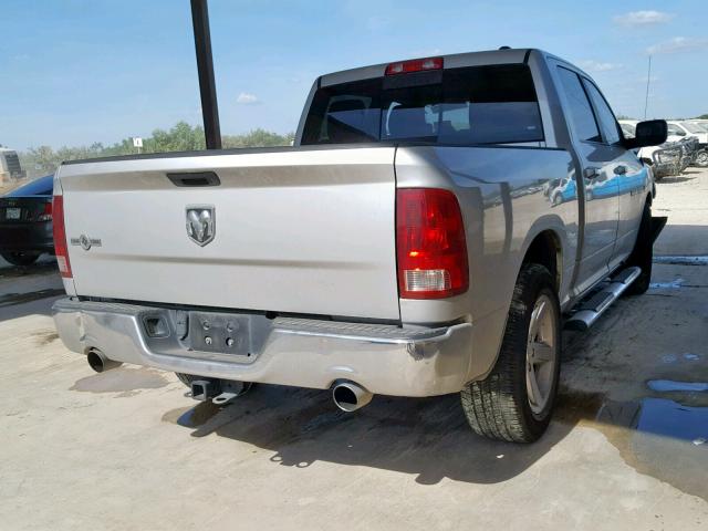 1C6RD6LT0CS200333 - 2012 DODGE RAM 1500 S SILVER photo 4