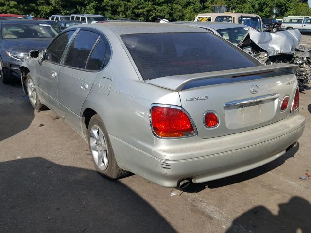 JT8BD69S220161147 - 2002 LEXUS GS 300 SILVER photo 3