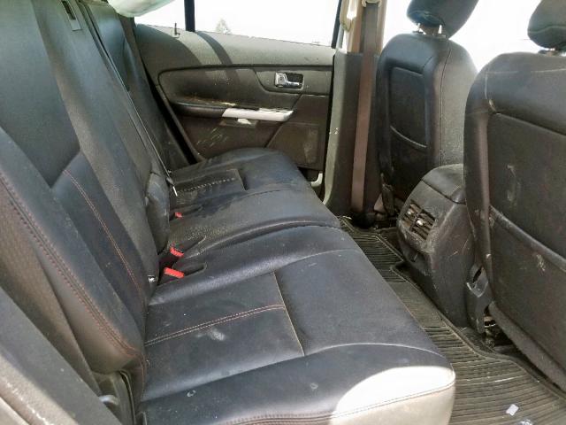 2FMDK3JC7BBB48391 - 2011 FORD EDGE SEL SILVER photo 6