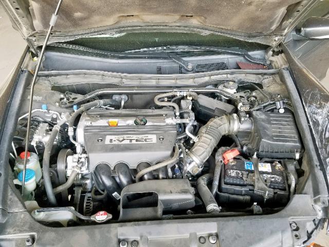 1HGCP26858A054693 - 2008 HONDA ACCORD EXL GRAY photo 7