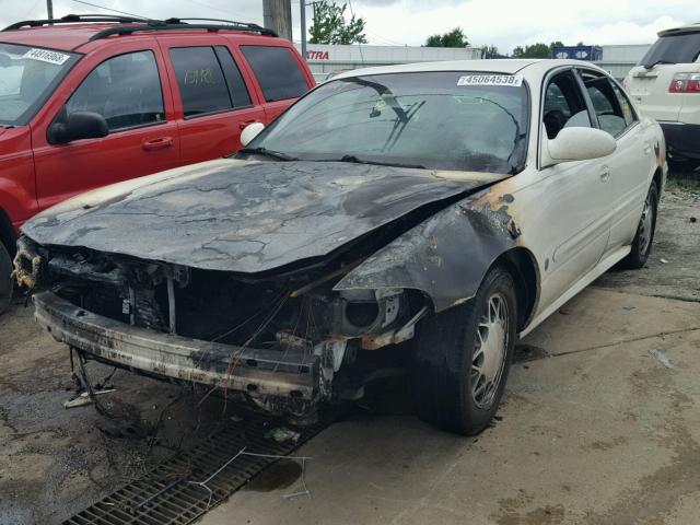 1G4HP54K734100953 - 2003 BUICK LESABRE CU WHITE photo 2