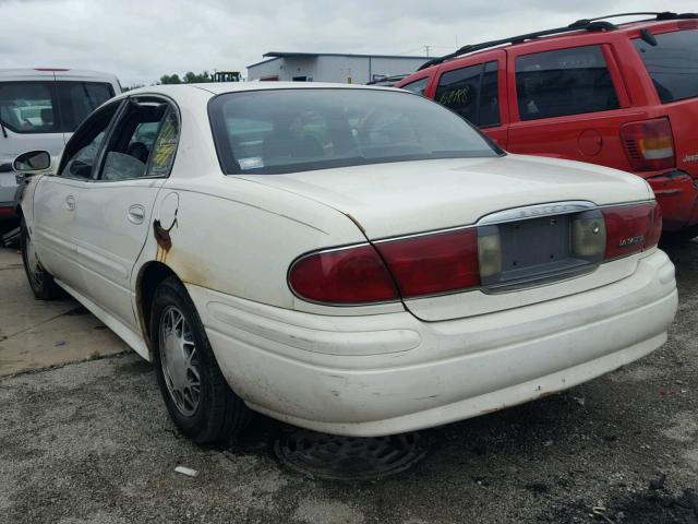 1G4HP54K734100953 - 2003 BUICK LESABRE CU WHITE photo 3