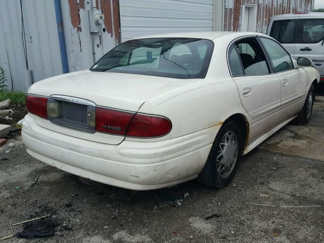 1G4HP54K734100953 - 2003 BUICK LESABRE CU WHITE photo 4