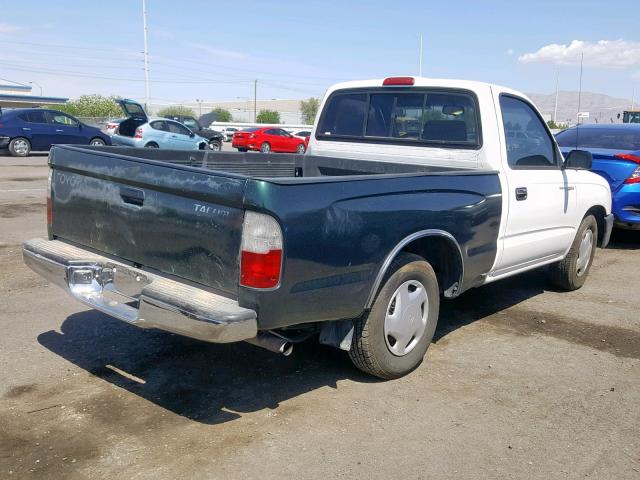 4TANL42NXXZ523458 - 1999 TOYOTA TACOMA TWO TONE photo 4