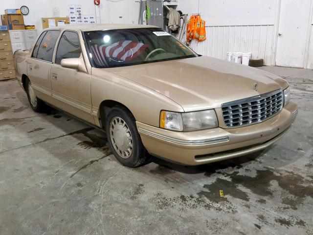 1G6KD54Y1WU710328 - 1998 CADILLAC DEVILLE GOLD photo 1