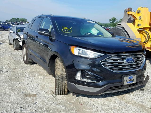 2FMPK3J98KBB19323 - 2019 FORD EDGE SEL BLACK photo 1