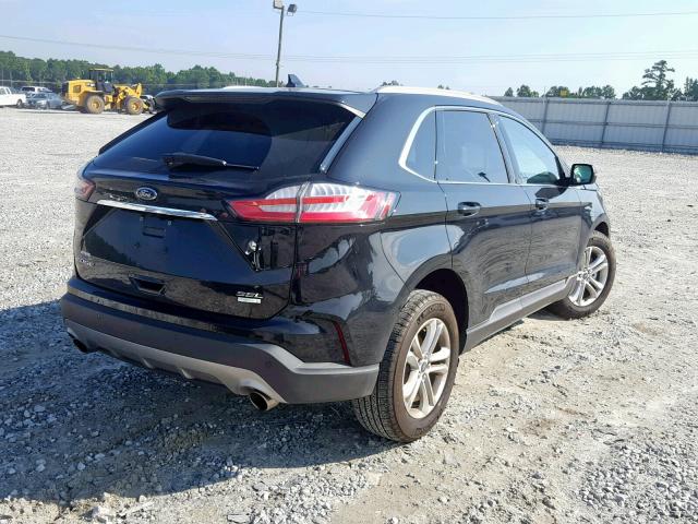 2FMPK3J98KBB19323 - 2019 FORD EDGE SEL BLACK photo 4