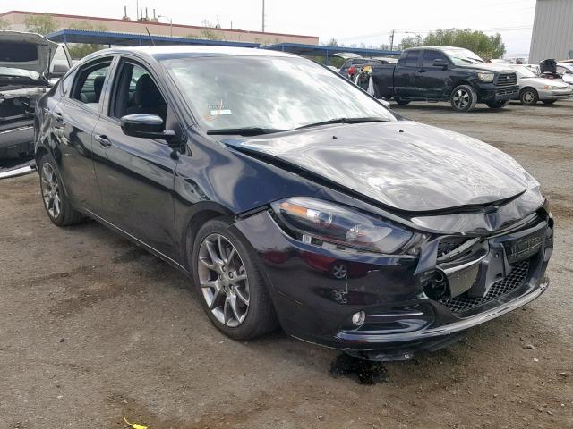 1C3CDFBB4ED823697 - 2014 DODGE DART SXT BLACK photo 1