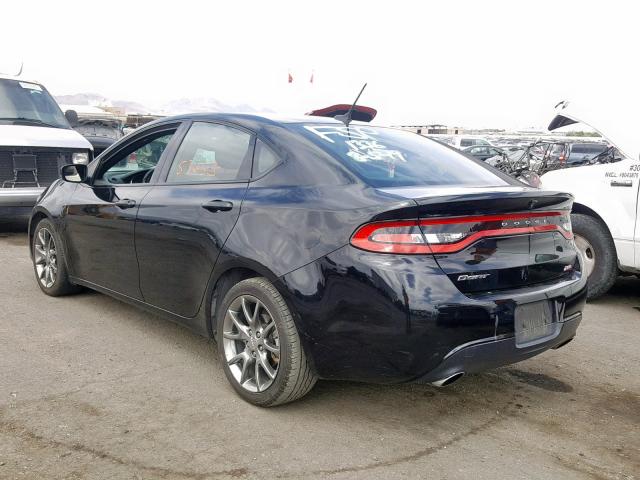 1C3CDFBB4ED823697 - 2014 DODGE DART SXT BLACK photo 3