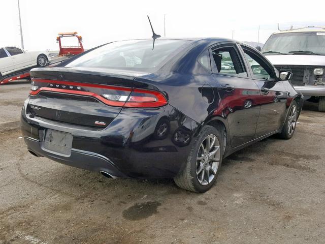 1C3CDFBB4ED823697 - 2014 DODGE DART SXT BLACK photo 4