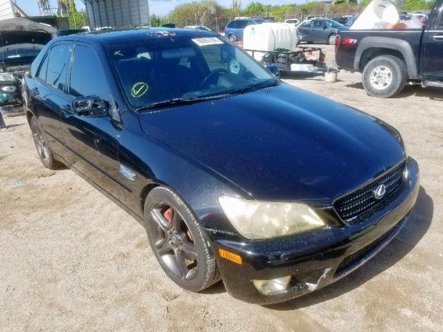 JTHBD192420060727 - 2002 LEXUS IS 300 BLACK photo 1