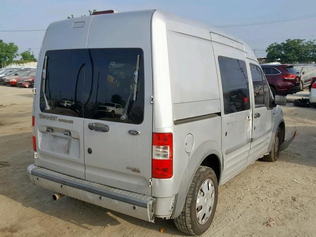 NM0KS9BN0AT018902 - 2010 FORD TRANSIT CO SILVER photo 4