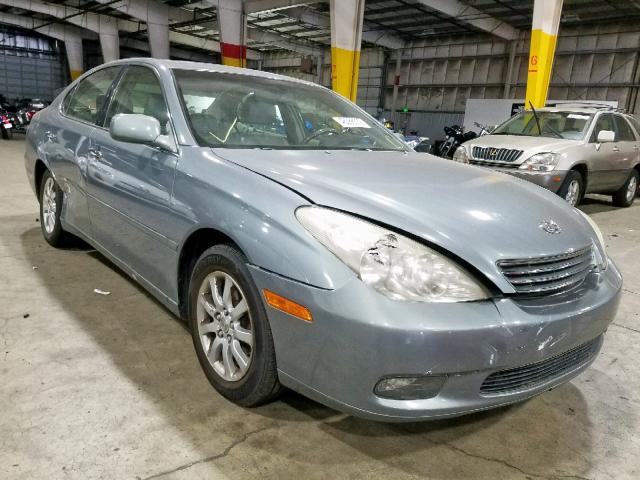 JTHBA30G340017495 - 2004 LEXUS ES 330 GRAY photo 1