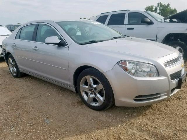 1G1ZC5EBXAF290308 - 2010 CHEVROLET MALIBU 1LT SILVER photo 1