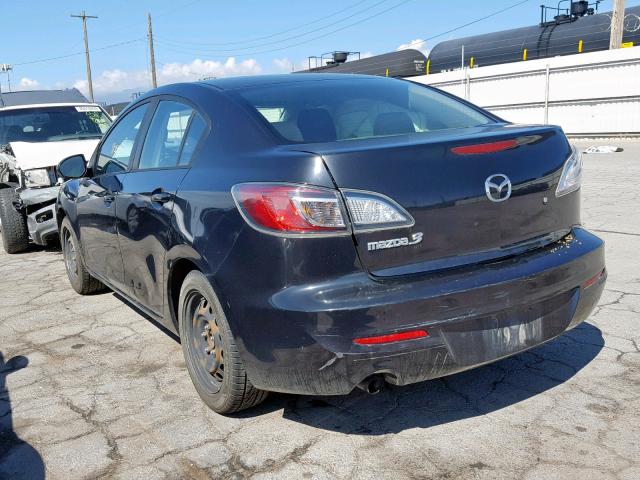 JM1BL1UG4C1505566 - 2012 MAZDA 3 I BLACK photo 3