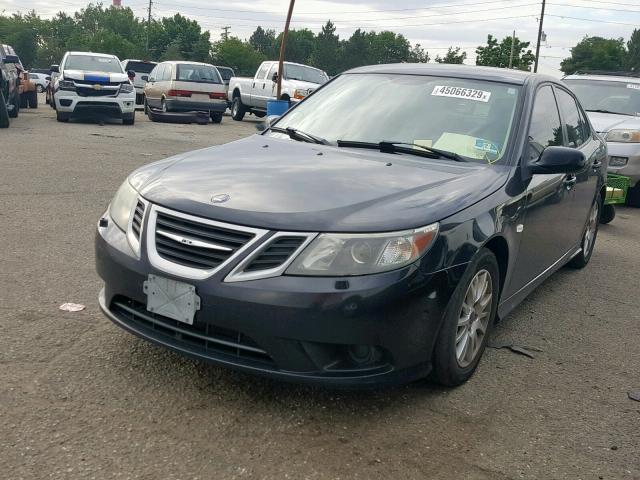 YS3FB49Y491014892 - 2009 SAAB 9-3 2.0T BLACK photo 2