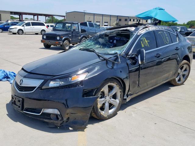 19UUA9F52DA000010 - 2013 ACURA TL TECH BLACK photo 2