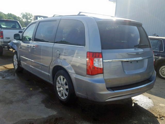 2C4RC1BG5DR720839 - 2013 CHRYSLER TOWN & COU SILVER photo 3