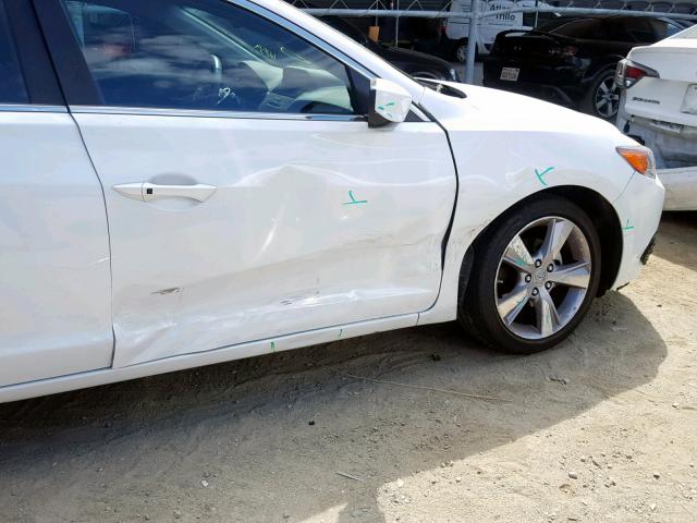 19VDE1F72EE007956 - 2014 ACURA ILX 20 TEC WHITE photo 9