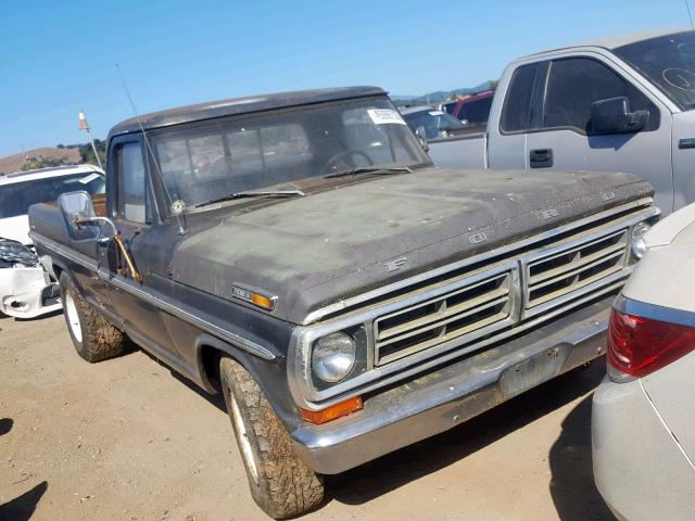 F25YRM67518 - 1972 FORD F-250 BLACK photo 1