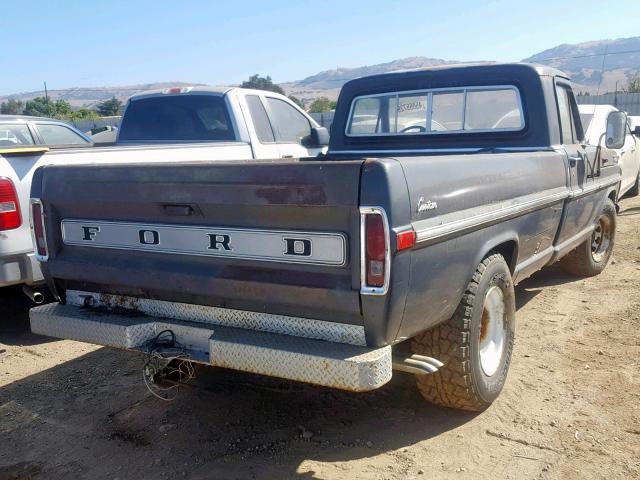 F25YRM67518 - 1972 FORD F-250 BLACK photo 4