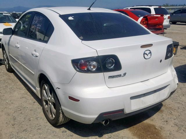 JM1BK323371746006 - 2007 MAZDA 3 S WHITE photo 3