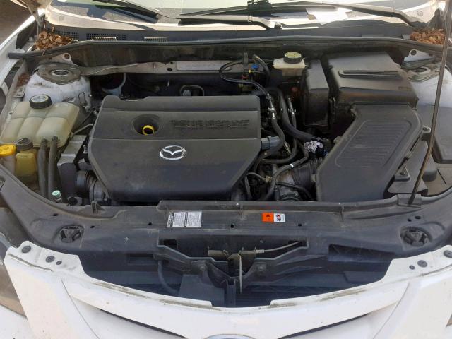 JM1BK323371746006 - 2007 MAZDA 3 S WHITE photo 7