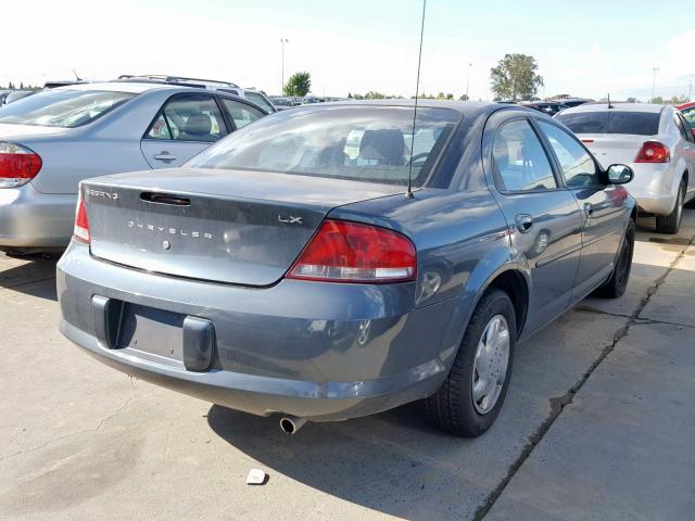 1C3EL46R92N279114 - 2002 CHRYSLER SEBRING LX GREEN photo 4