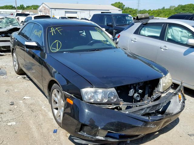 JNKAY41E93M006566 - 2003 INFINITI M45 BLACK photo 1