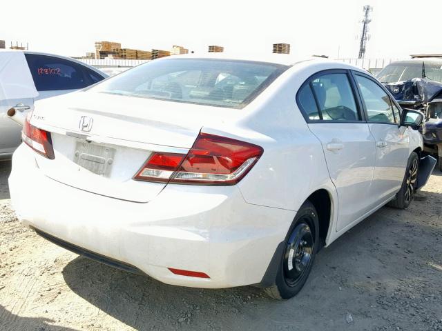 19XFB2F96FE240059 - 2015 HONDA CIVIC EXL თეთრი ფოტო 4