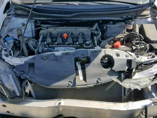 19XFB2F96FE240059 - 2015 HONDA CIVIC EXL თეთრი ფოტო 7