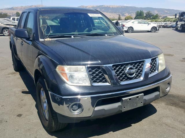 1N6AD09U17C460031 - 2007 NISSAN FRONTIER C BLACK photo 1