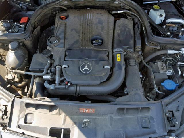 WDDGF4HB3CA631971 - 2012 MERCEDES-BENZ C 250 BLACK photo 7