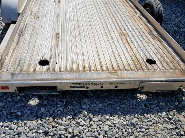 4FGA41729BC117285 - 2011 FEATHERLITE MFG INC TRAILER SILVER photo 10