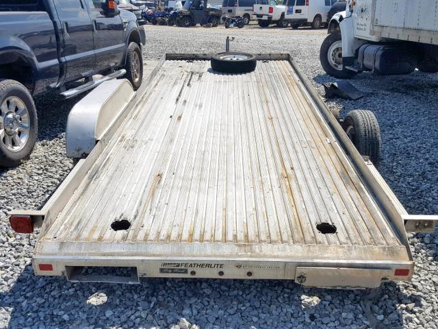 4FGA41729BC117285 - 2011 FEATHERLITE MFG INC TRAILER SILVER photo 6