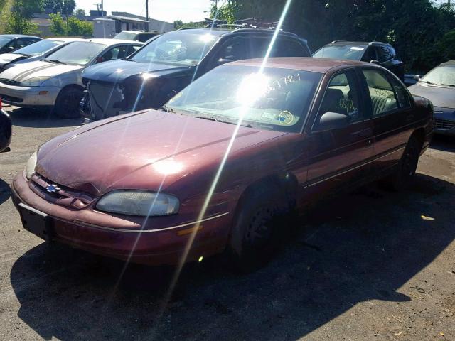 2G1WL52M6X9257395 - 1999 CHEVROLET LUMINA BAS MAROON photo 2