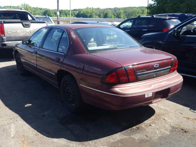 2G1WL52M6X9257395 - 1999 CHEVROLET LUMINA BAS MAROON photo 3