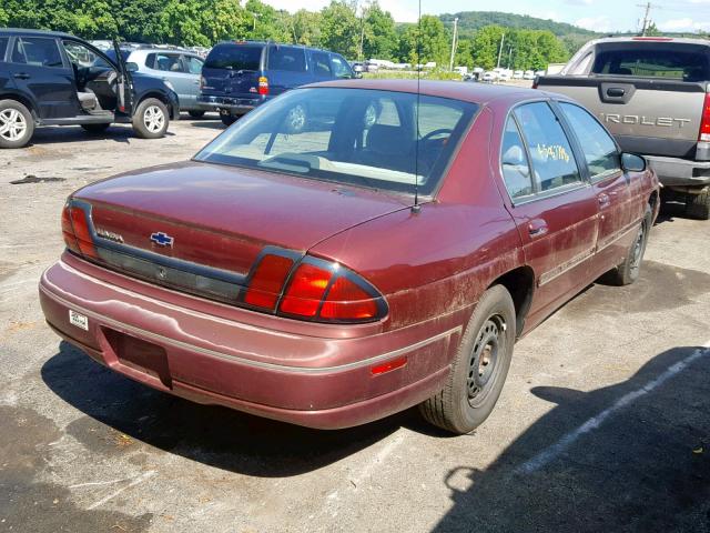 2G1WL52M6X9257395 - 1999 CHEVROLET LUMINA BAS MAROON photo 4